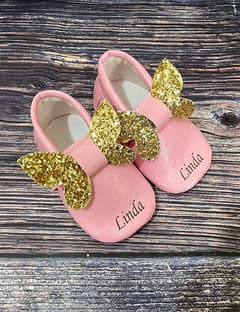Pembe Gold Kelebek İsimli Bebek Makosen
